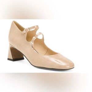 ANA PALMA
Made In Spain Patent Leather Dual Strap Mary Jane Heels 10.5/Euro 41
